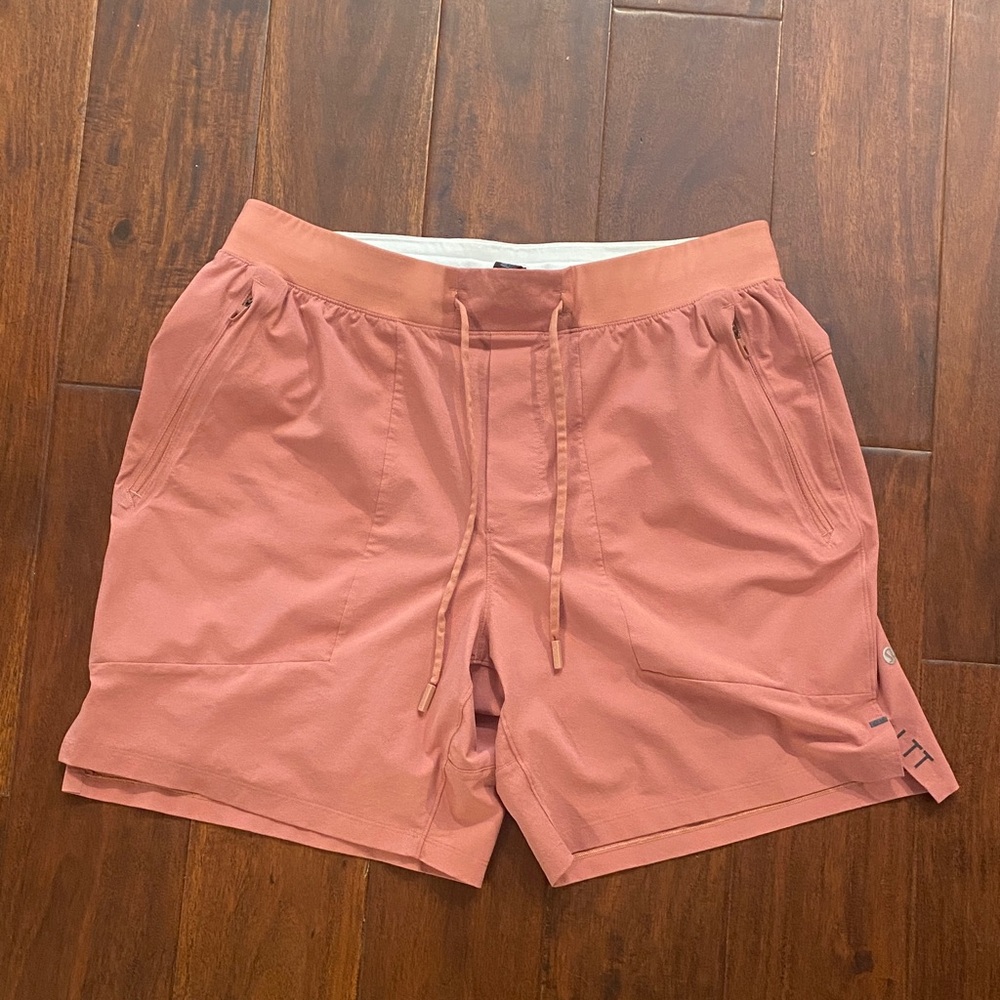 lululemon LTT Shorts Salmon